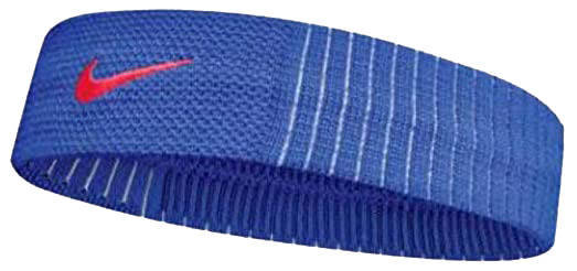 Opaska na głowę NIKE Dri-FIT Reveal Niebieska Do biegania Nike