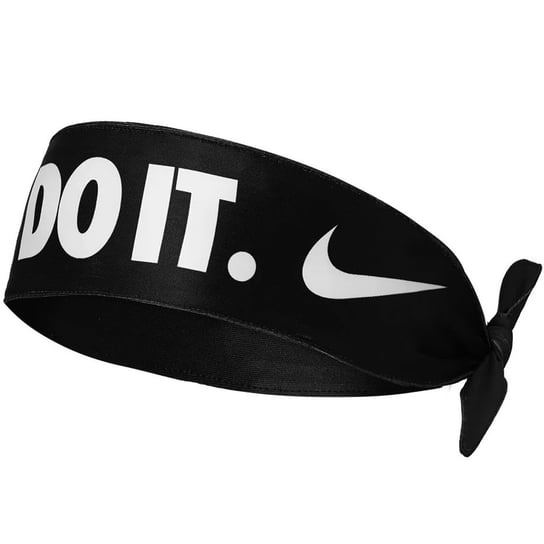 Opaska na głowę Nike Dri-Fit Tie czarno-biała N1003463027OS Nike