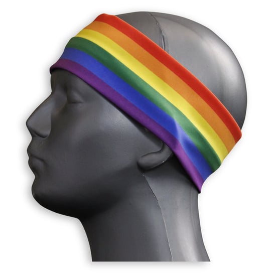 Opaska na głowę tęcza LGBT unisex M Sartrix