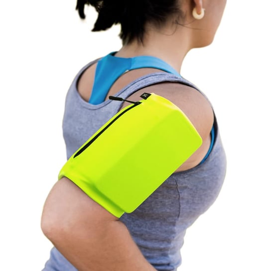 Opaska na ramię do biegania ćwiczeń fitness armband XL zielona Inny producent