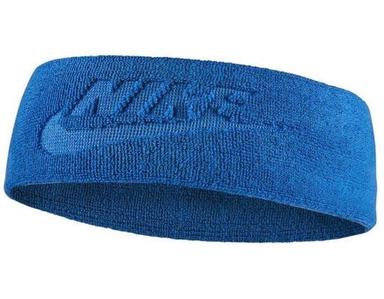 Opaska NIKE Na głowę Dri-Fit TERRY Do biegania blue Nike