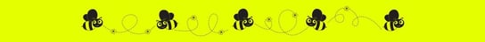 Opaska Odblaskowa W Pszczółki (1Szt) - Wzór Opa2 BEE&HONEY