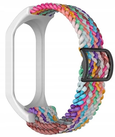 OPASKA PASEK BRANSOLETA DO XIAOMI MI BAND 5 6 7 NYLON ELASTYCZNA MATERIAŁ Boja Straps