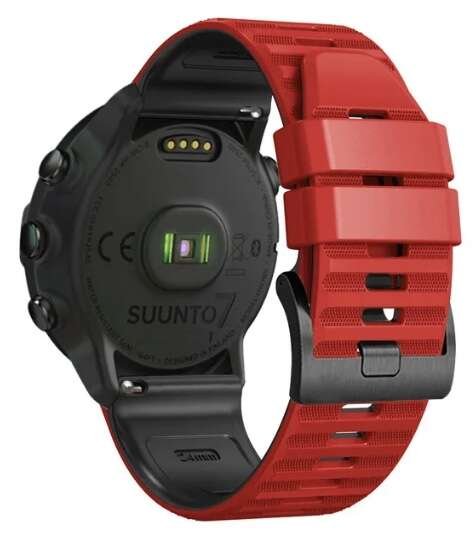 opaska pasek bransoleta GEARBAND Suunto 7 / 9 / Baro / SPARTAN SPORT czerwona Bestphone