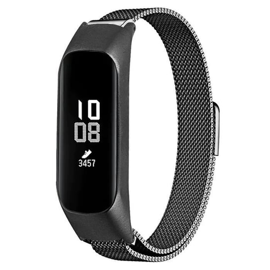 Opaska Pasek Bransoleta Milaneseband Samsung Galaxy Fit E R375 Czarna Bestphone