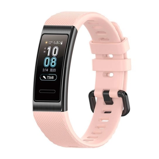 Opaska Pasek Bransoleta Smoothband Huawei Band 4 Pro Pudrowa Bestphone