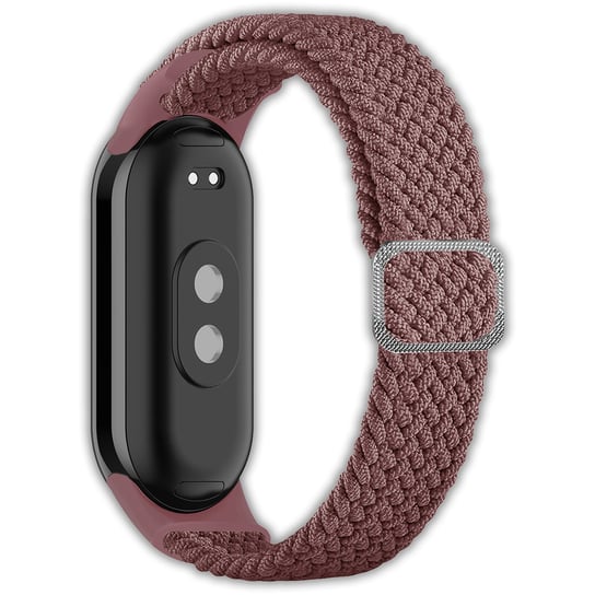 Opaska pasek elastyczny z klamrą Vanfone do Xiaomi Mi Smart Band 8/9, bordowy Vanfone