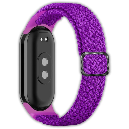 Opaska pasek elastyczny z klamrą Vanfone do Xiaomi Mi Smart Band 8/9, fioletowy Vanfone
