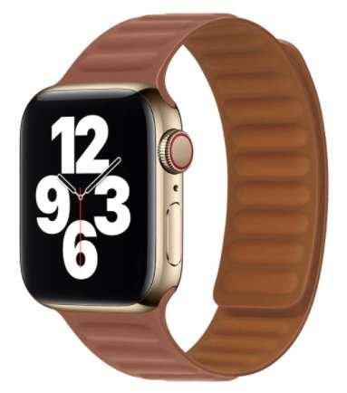 Opaska Pasek Leatherloop Wersja "4" Apple Watch 1/2/3/4/5/6/7/8/Ultra/Se 42/44/45/49Mm Brown Bestphone