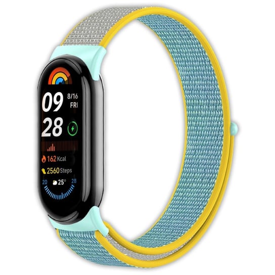 Opaska pasek nylonowy Vanfone do Xiaomi Mi Smart Band 8/9, sunny Vanfone
