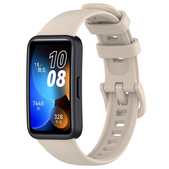 Opaska pasek silikonowy Vanfone do Huawei Band 8/9, blado-beżowy Vanfone
