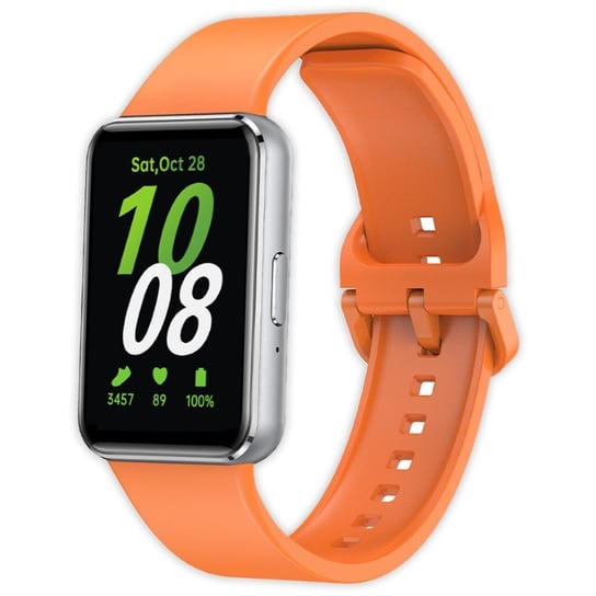Opaska pasek silikonowy Vanfone do Samsung Galaxy Fit 3 SM-R390, pomarańczowy Vanfone