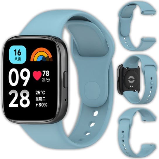 Opaska pasek silikonowy Vanfone do Xiaomi Redmi Watch 3 Active, niebieski Vanfone