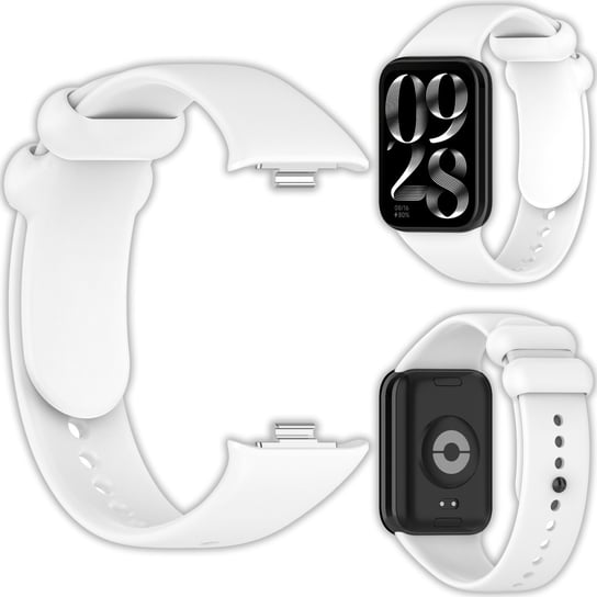 Opaska pasek silikonowy Vanfone do Xioami Smart Mi Band 8 Pro, biały Vanfone
