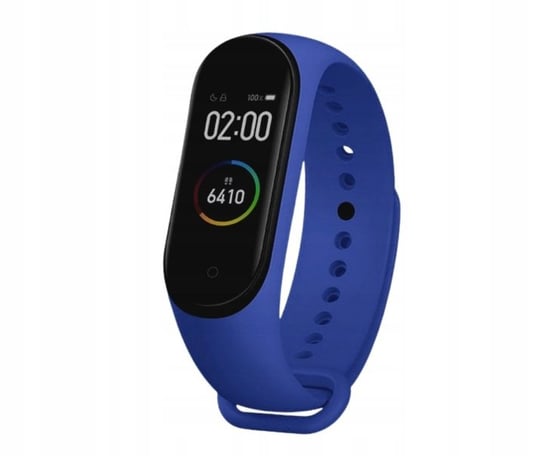 Opaska pasek zamienny do zegarka xiaomi mi band 3/4 kolor ciemno niebieski Inna marka