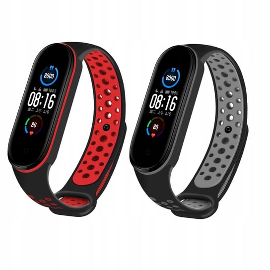 OPASKA ZAMIENNA do XIAOMI MI BAND 5 PERFO 2sztuki Inna marka