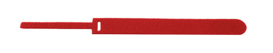 Opaski Rzepowe Organizer Kabli Do Spinania T-Straps 20X200 Mm – Czerwone 10 Szt PHU WOJTAP