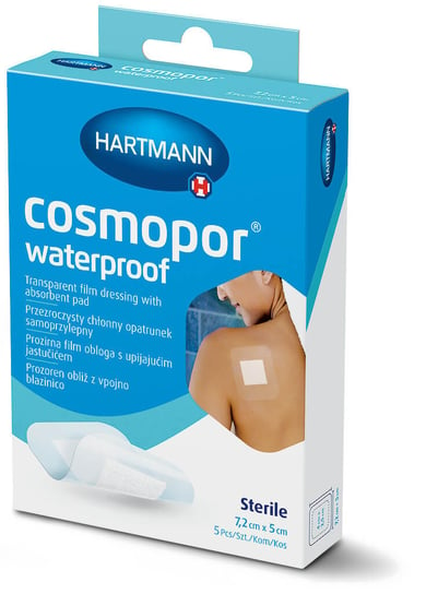 Opatrunek Cosmopor Waterproof, 7,2cm x 5cm, op. 5 szt. Hartmann