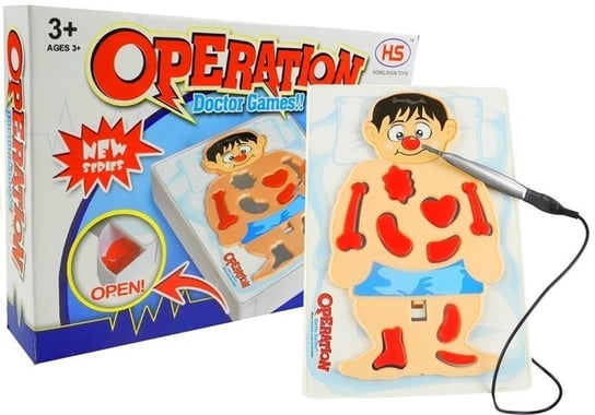 Operacja, gra edukacyjna, LEANToys Inna marka