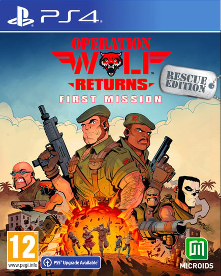 Operation Wolf Returns: First Mission, PS4 Microids