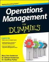 Operations Management For Dummies Parker Geoffrey
