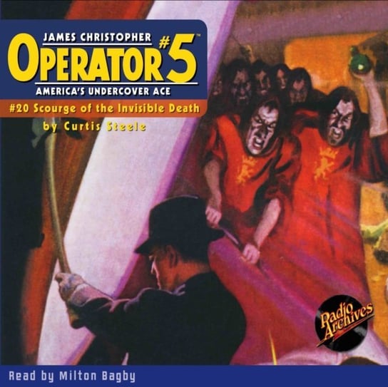 Operator #5 #20 Scourge of the Invisible Death Curtis Steele, Milton Bagby