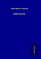 Opernführer Strantz Ferdinand