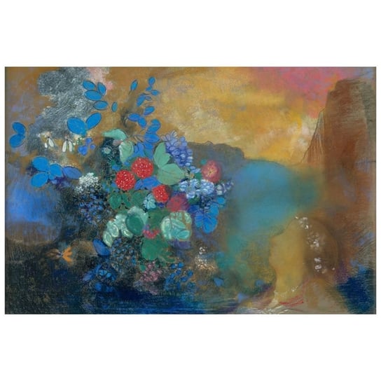 Ophelia Among The Flowers - Odilon Redon 60x90 Legendarte