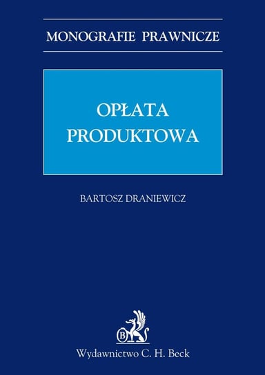 Opłata produktowa Draniewicz Bartosz