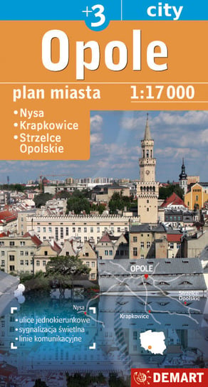 Opole. Plan miasta 1:17 000 Opracowanie zbiorowe