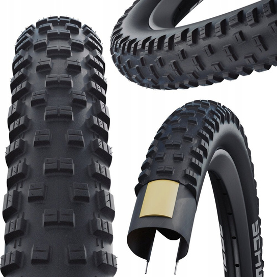 Sport en vakantie Pair of Schwalbe Tough Tom 26 x 2.25 Mountain Bike Mtb Tyres