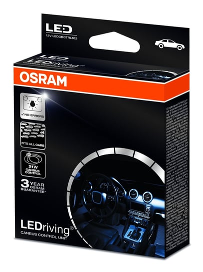 Oporniki canbus OSRAM 21 W do żarówek LED zastępujących żarówki halogenowe (2 sztuki) Osram