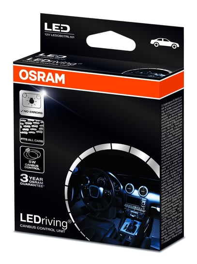 Oporniki canbus OSRAM 5 W do żarówek LED zastępujących żarówki halogenowe (2 sztuki) Osram