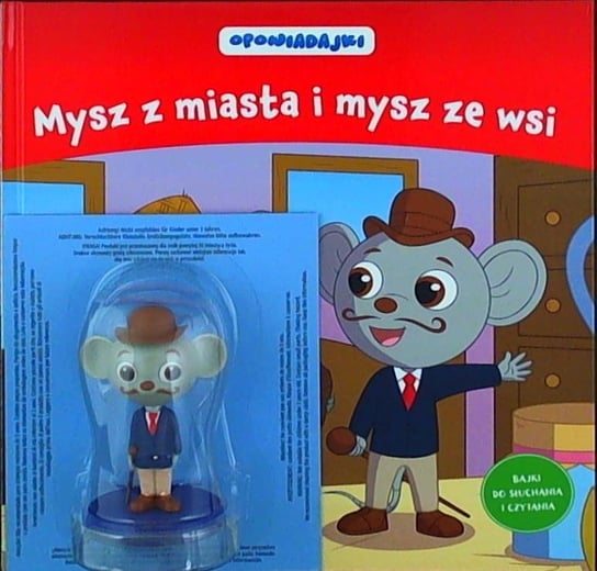 Opowiadajki Kolekcja. Mysz z miasta i mysz ze wsi Hachette Polska Sp. z o.o.