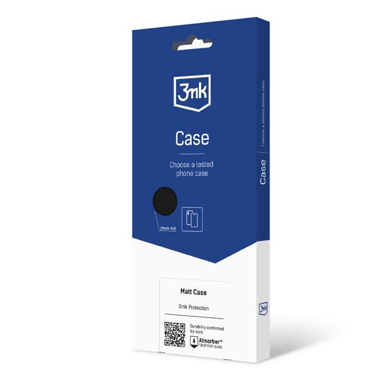 Oppo A58 4G - 3mk Matt Case black 3MK