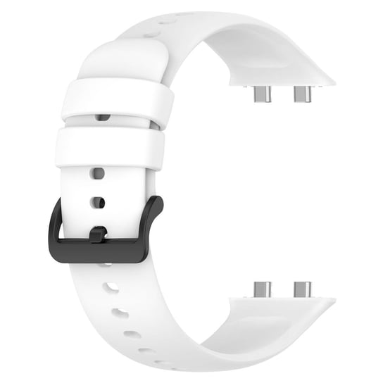 Oppo Watch 3 Pro Pasek Miękki w dotyku silikonowy pasek z otworami Biały Avizar