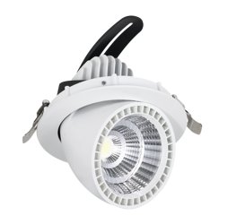 Oprawa Downlight LED 33W okrągła biała regulowana 3000K 2650lm Zoom Series-Round VT-2933 1304 V-TAC V-TAC