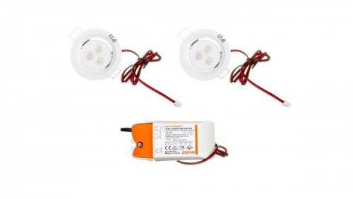 Oprawa downlight LED 4.5W 220-240V IP33 PUNCTOLED I WT 2X4,5W 3000K 220lm 4008321999320 Ledvance