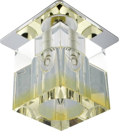 Oprawa Stropowa Kryształ Żółty Pasek/Chrom G4 20W Sk-19 Candellux 2279797 Candellux