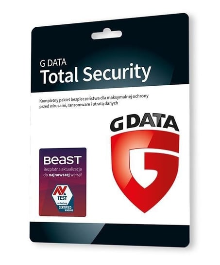 Oprogramowanie G DATA Total Security Multidevice 3PC 1rok karta-klucz G Data