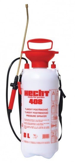 Opryskiwacz ciśnieniowy ręczny tłokowy HECHT 408, 8l HECHT