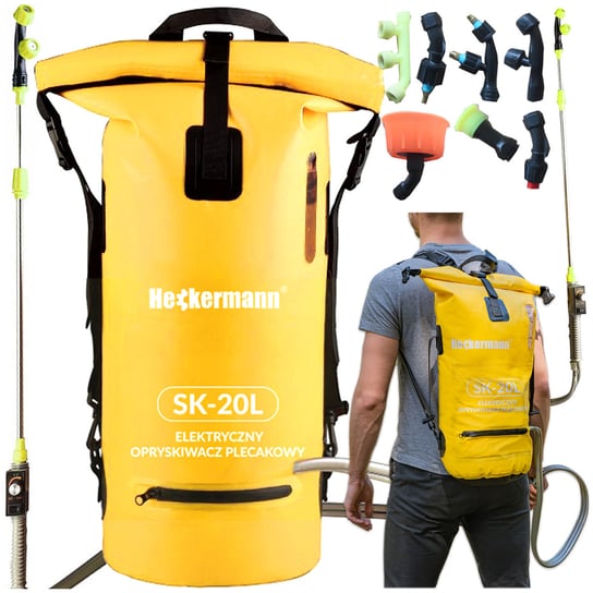 Opryskiwacz elektryczny plecakowy Heckermann SK-20L Heckermann