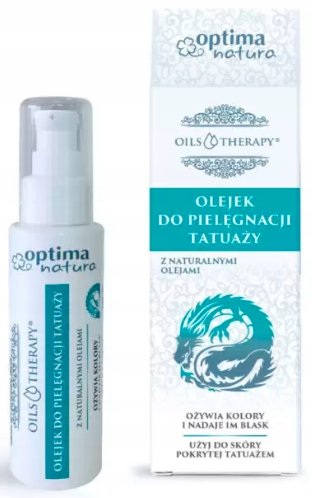Optima Natura, Oils&Therapy, Olejek do pielęgnacji tatuażu, 75 ml Optima Natura