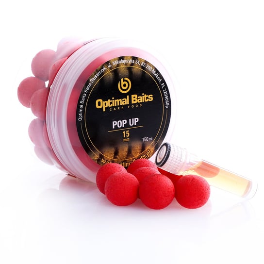 Optimal Baits Kulki proteinowe pływające Pop Up RAK 15mm Inna marka