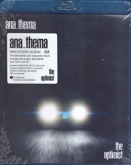 Optimist (Blu-Ray) (Limited Edition) Anathema
