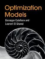 Optimization Models Calafiore Giuseppe C., El Ghaoui Laurent