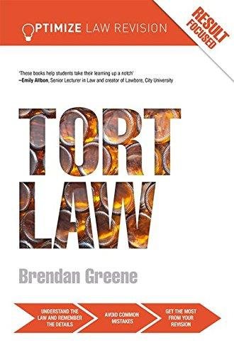 Optimize Tort Law Brendan Greene