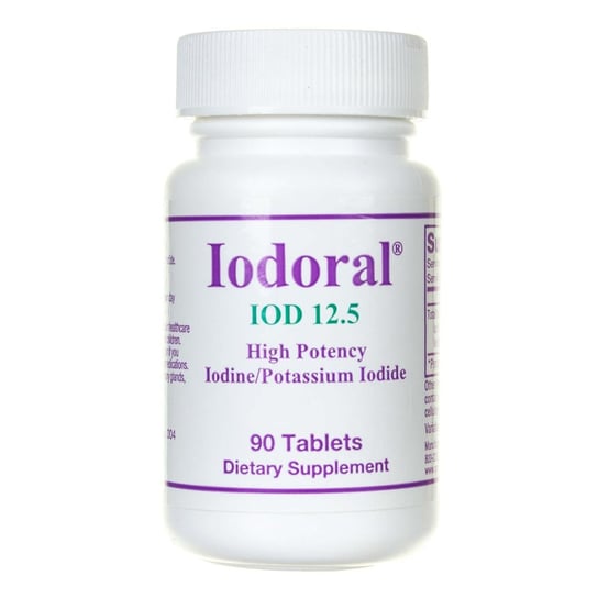 Optimox, Suplement diety Lodoral 12,5 mg, 90 tabletek Optimox