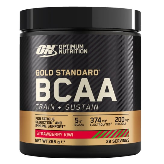 Optimum Nutrition BCAA Train + Sustain truskawka i kiwi - 266 g Optimum Nutrition