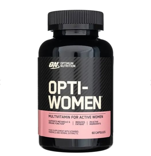 Optimum Nutrition, Opti-Women, Multiwitamina dla aktywnych kobiet, Suplement diety, 60 kaps. Optimum Nutrition